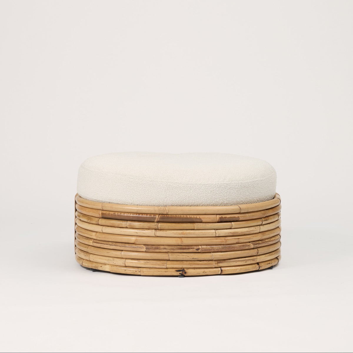 Pablo rattan ottoman
