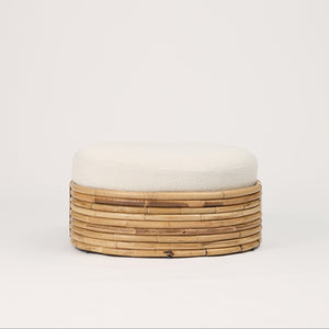 Pablo rattan ottoman