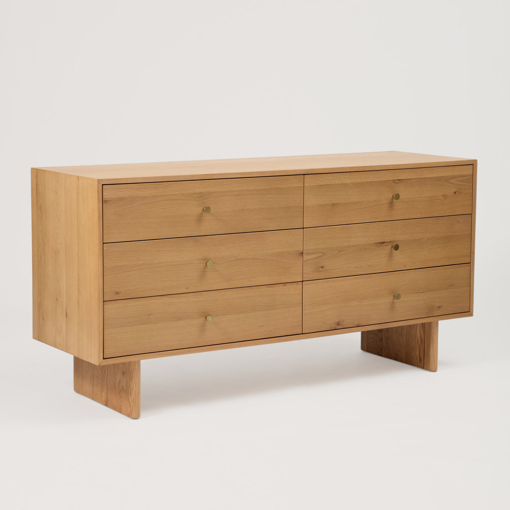 Comma 6-Drawer Sideboard - Oak | Bodhi Living