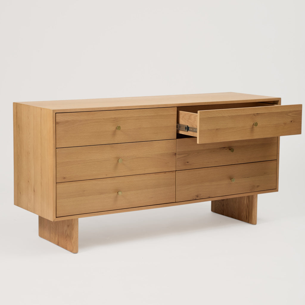 Comma 6-Drawer Sideboard - Oak | Bodhi Living
