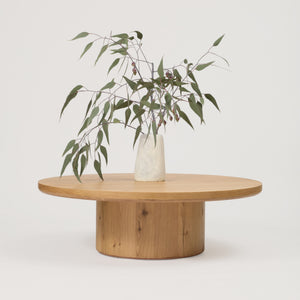Alta Round Coffee Table , Oak