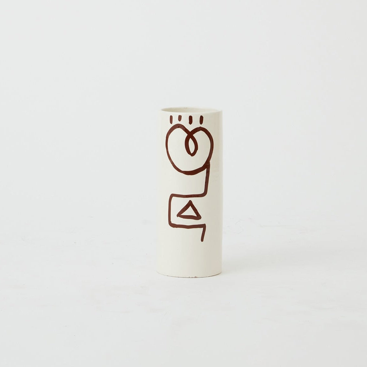 Tazi tall vessel Brown