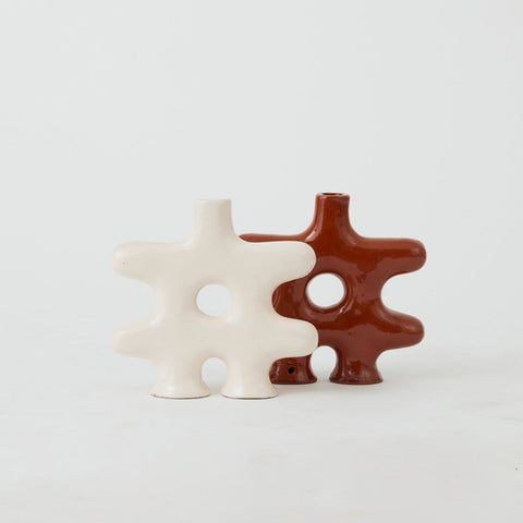 Kora vase White