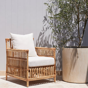 Lene Rattan Armchair
