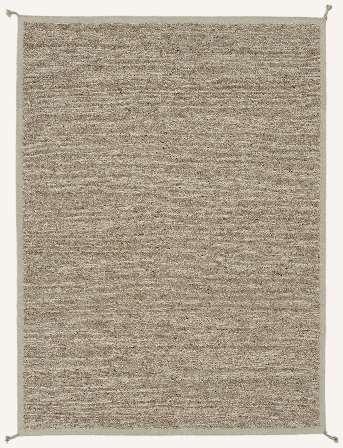 Indian Chunky Flat weave Wheat 276 x 365