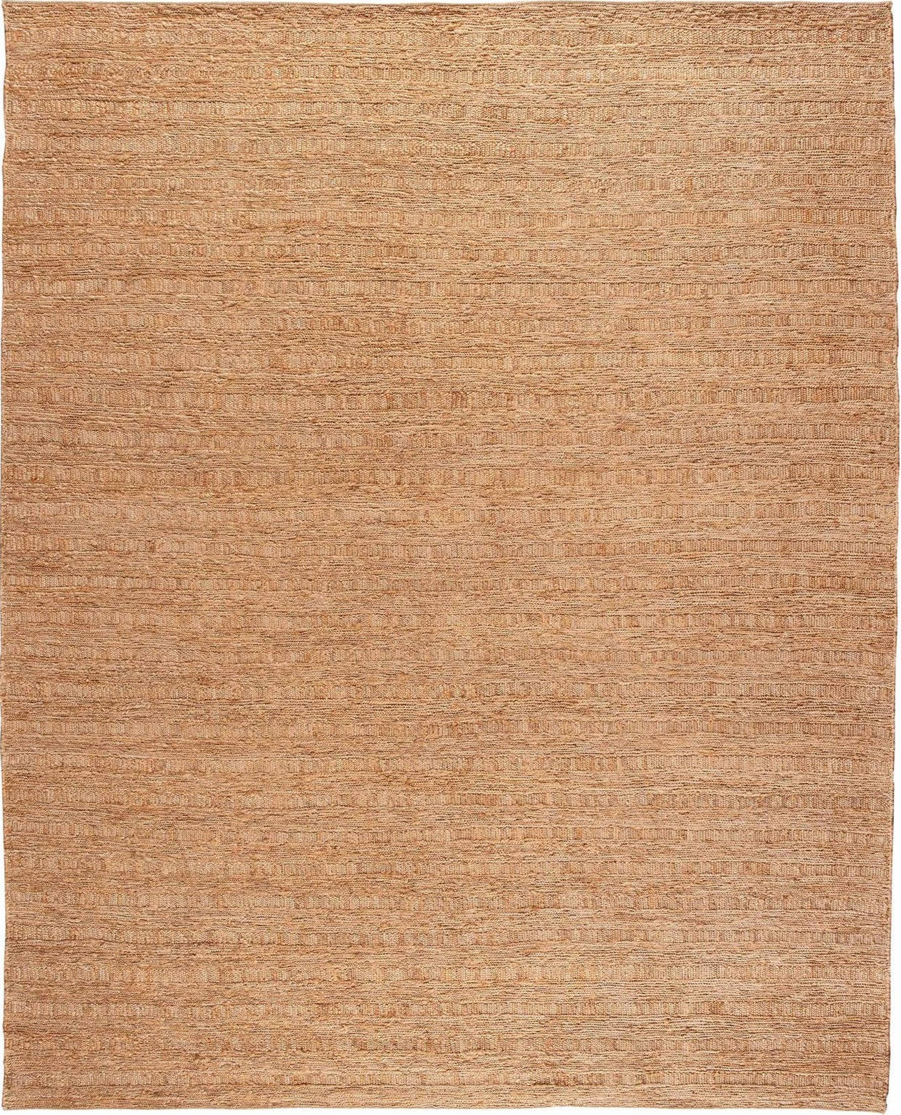 Natural textured jute rug with subtle linear pattern – Naturals Sumek 244 x 305 cm flatweave rug