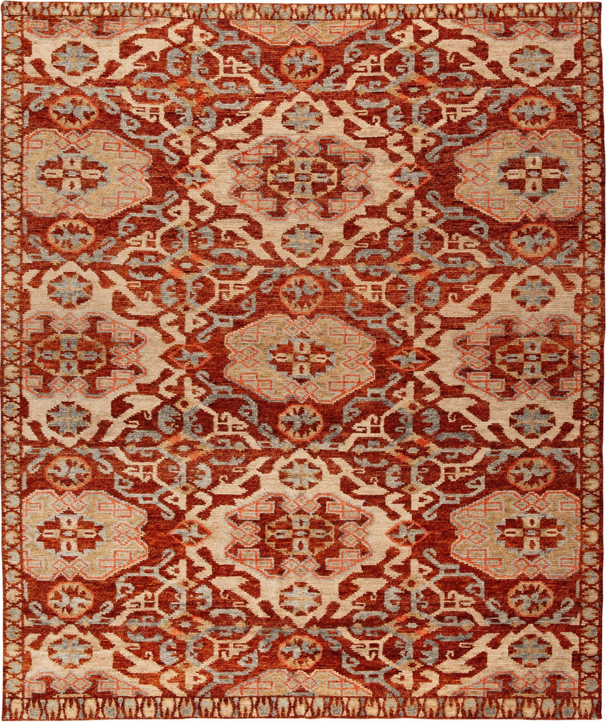 Indian Revival Qashgai Rug 248 x 298