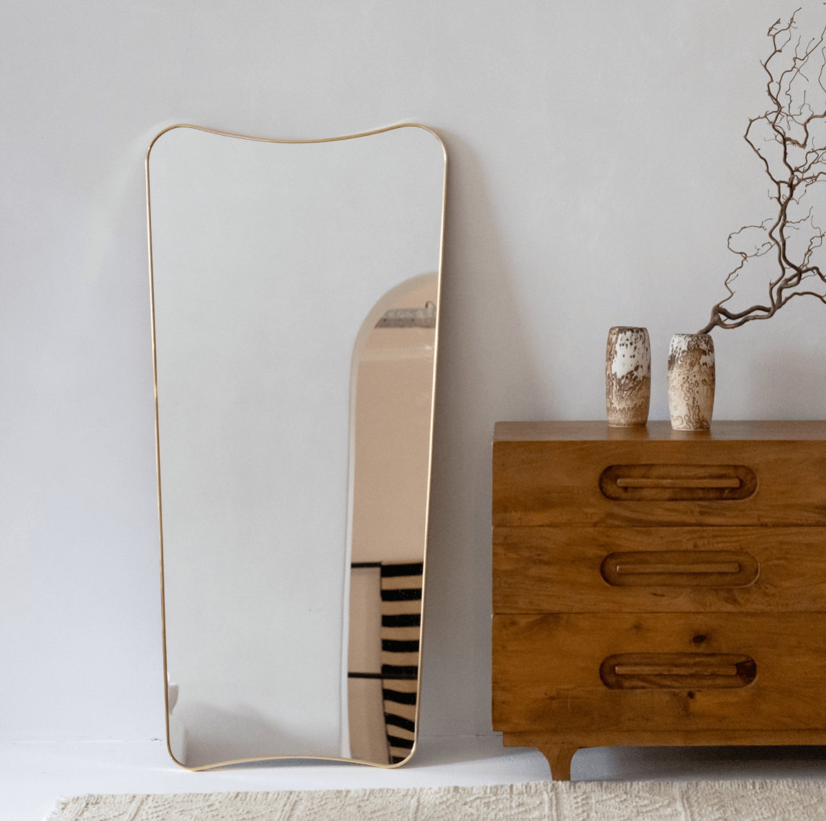 Gubi F.A. 33 Wall Mirror 140 x 76cm