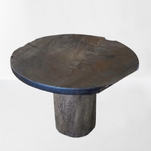 Maru  Round Tallowwood Dining Table - Unique Handcrafted Timber Piece