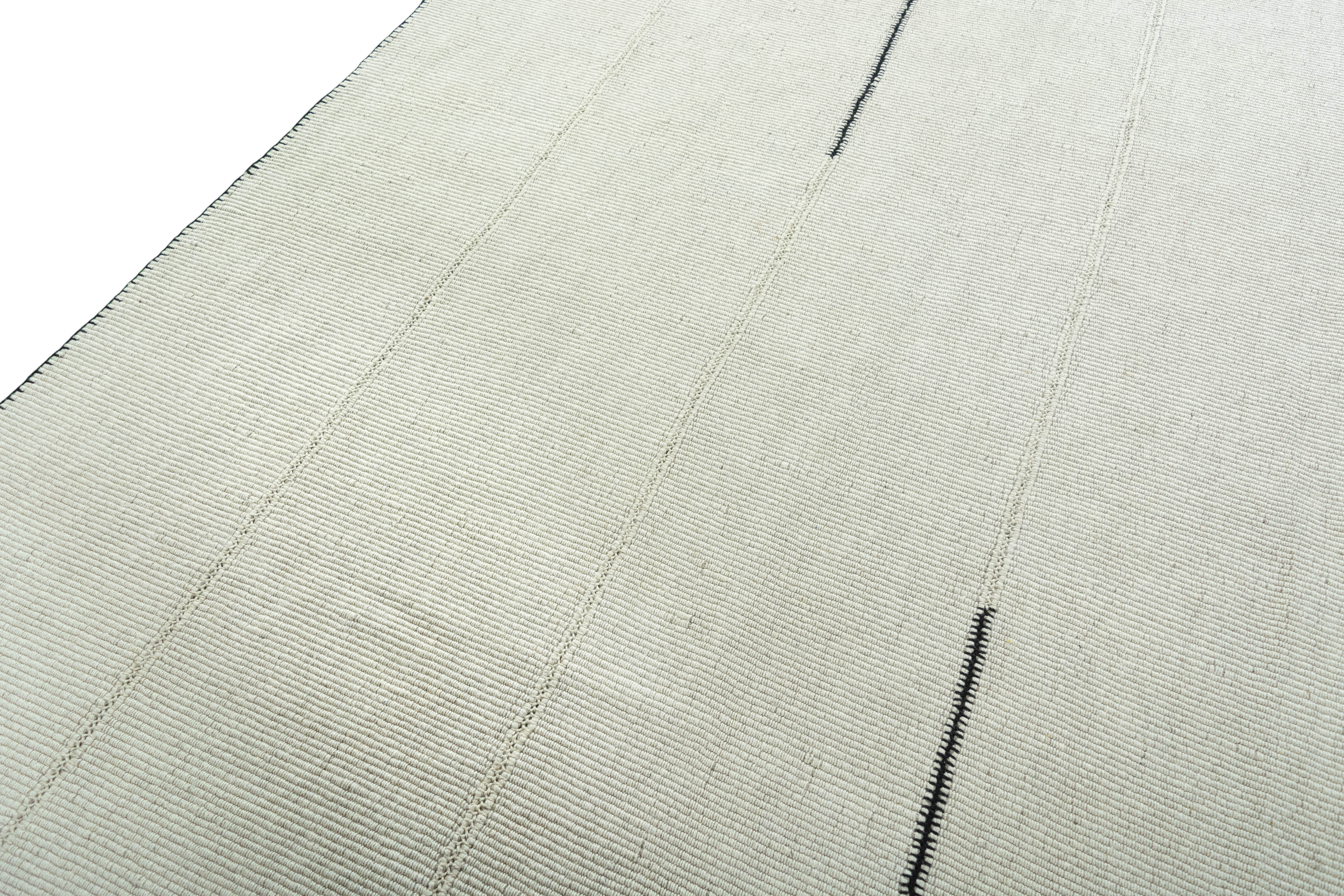 Close-up of handwoven Persian Mazandaran rug texture