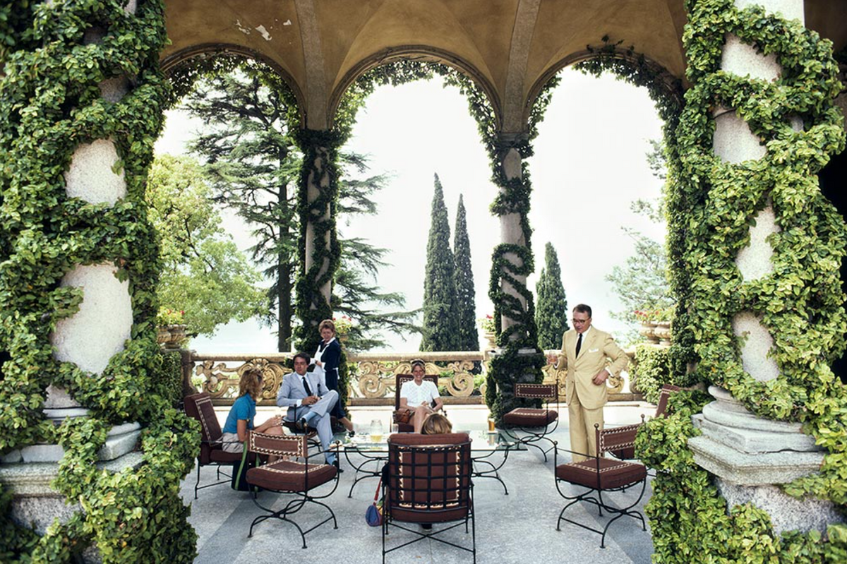 Villa Del Balbianello Print by Slim Aarons