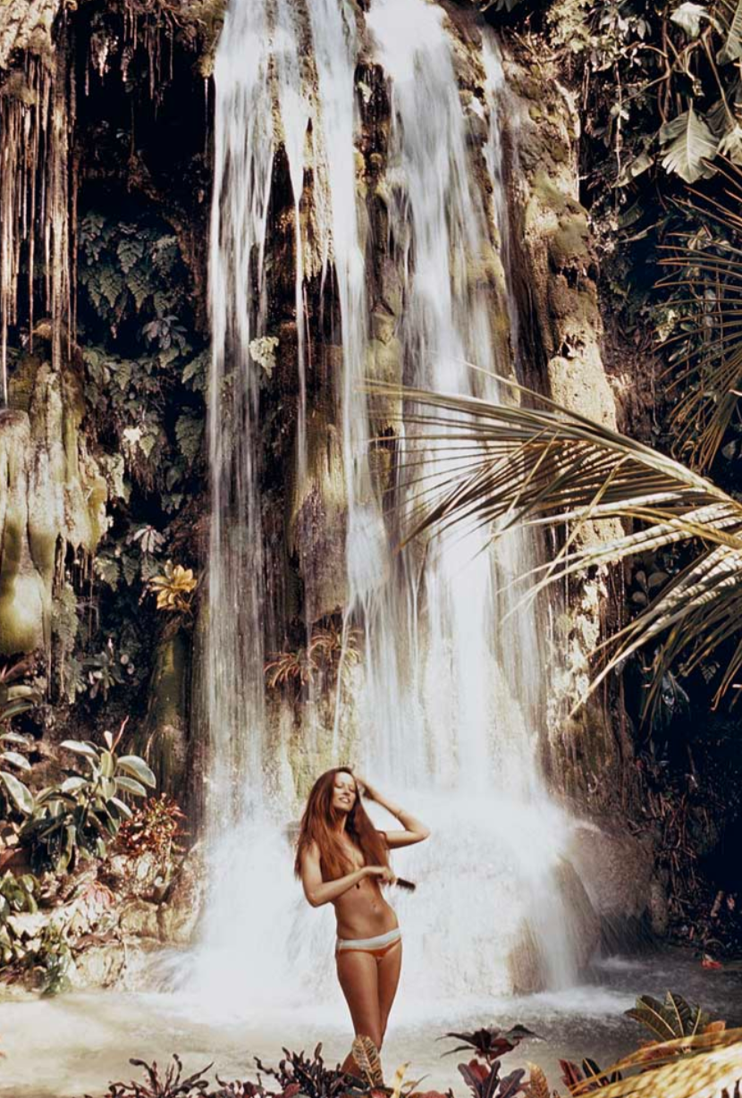 Exotic Hair Care Print by Slim Aarons