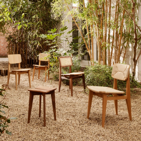 C-Chair Dining Chair - Paper Cord - GUBI