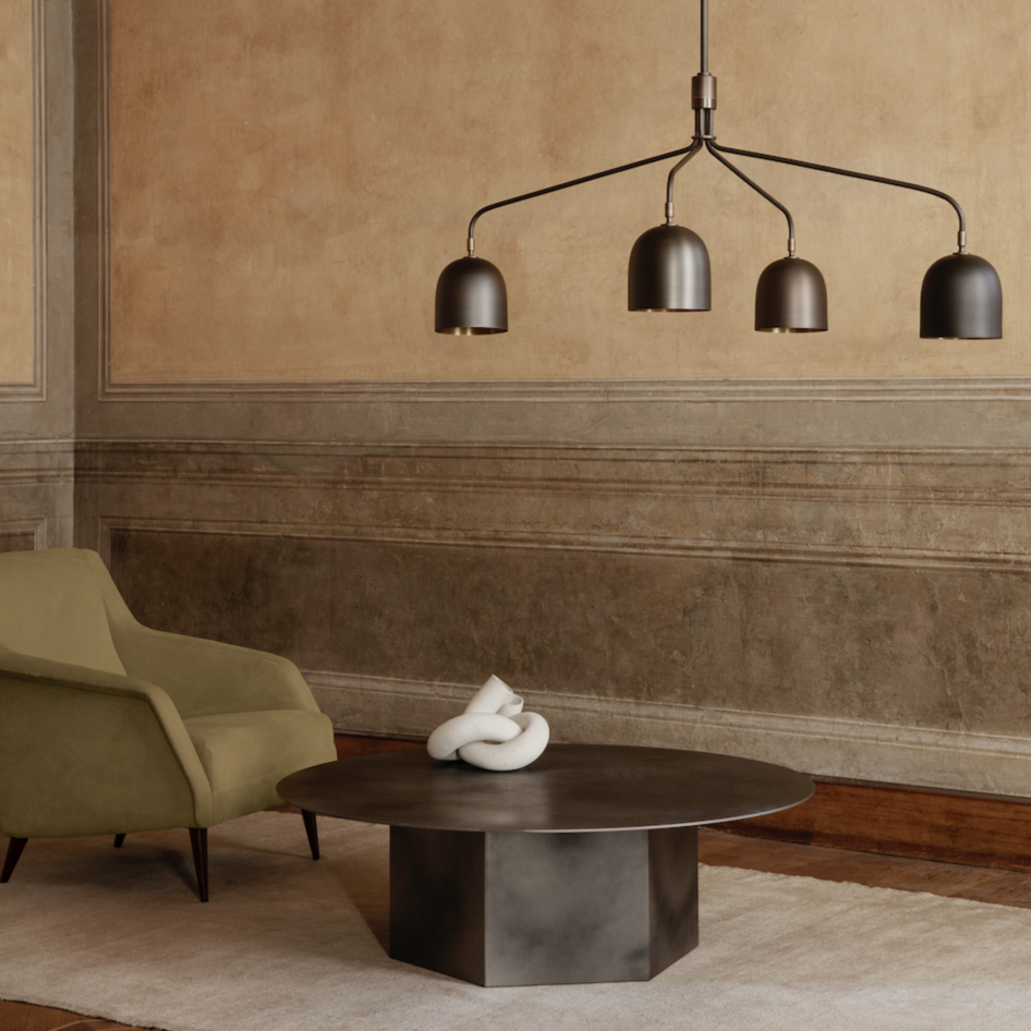 Epic Coffee Table Steel Round 1100mm - GUBI