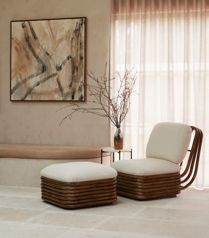 Bohemian 72 Lounge Chair by Gabriella Crespi - GUBI