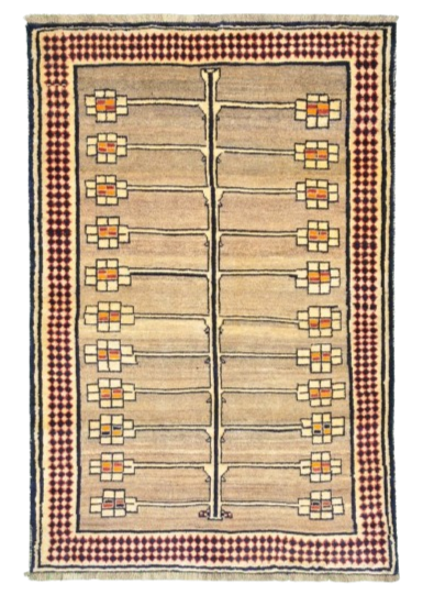 Persian Vintage Gabbeh Rug 117 x 177