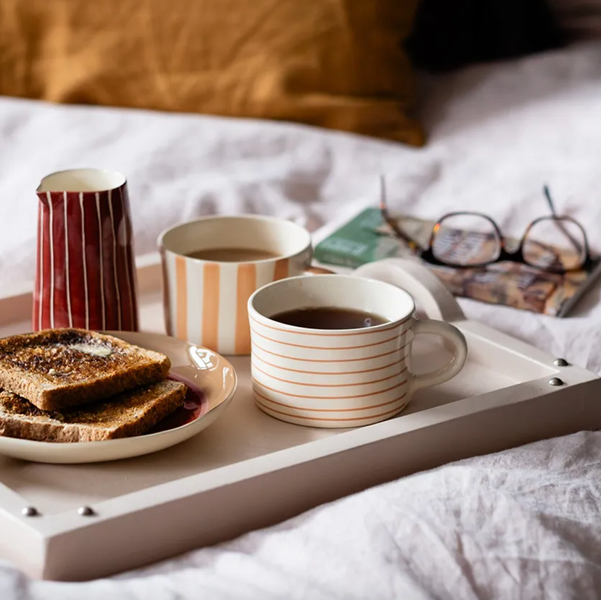 Breakfast in bed with Musango mugs