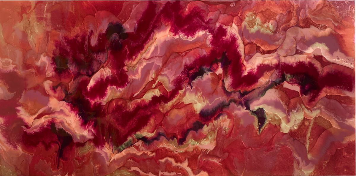 Crimson Rider - Original Resin Artwork by Jeremy Kay