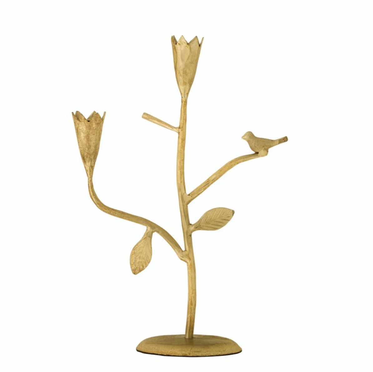 Trianon Candle Holder, Gold