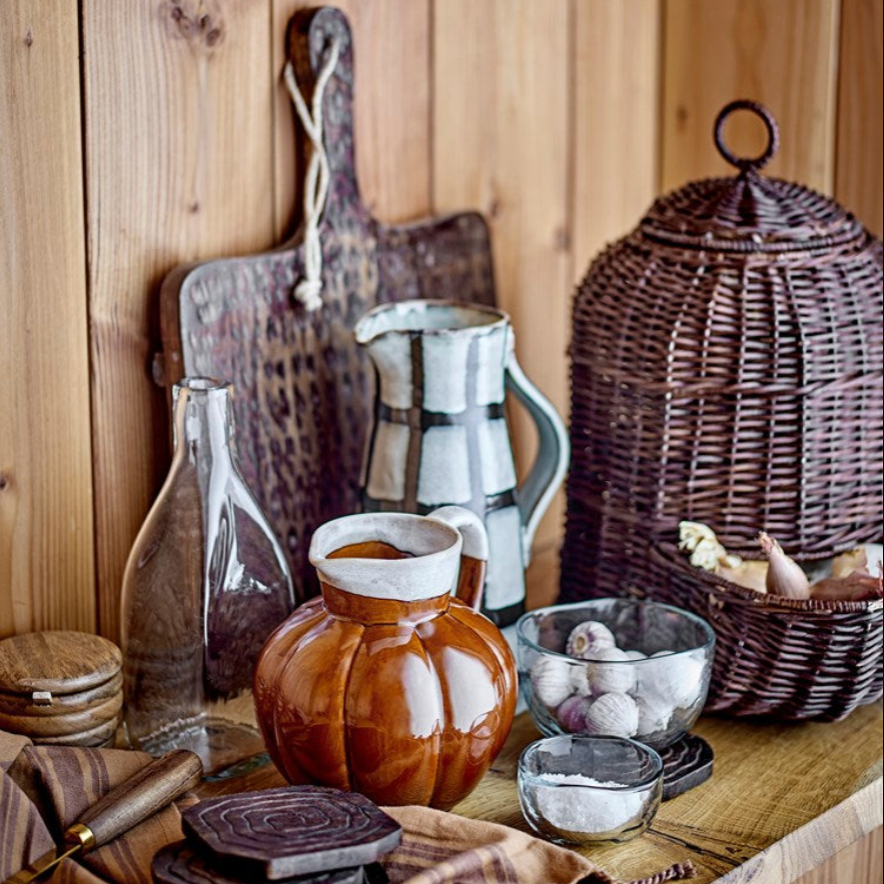Luvin Brown Stoneware Jug