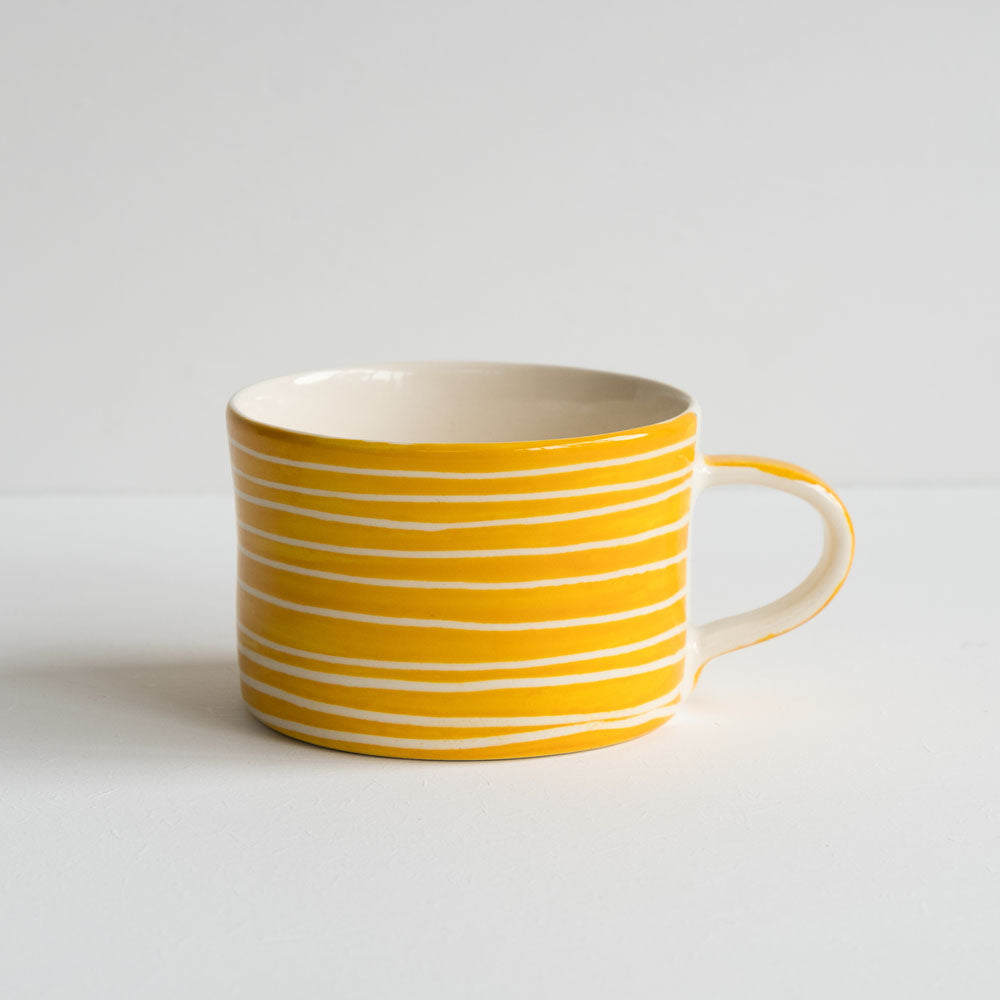 Musango Mug, Sgraffito, Turmeric