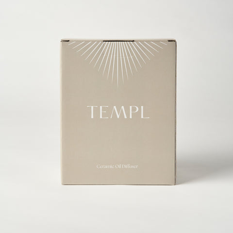 Templ Ceramic Oil Diffuser -Black