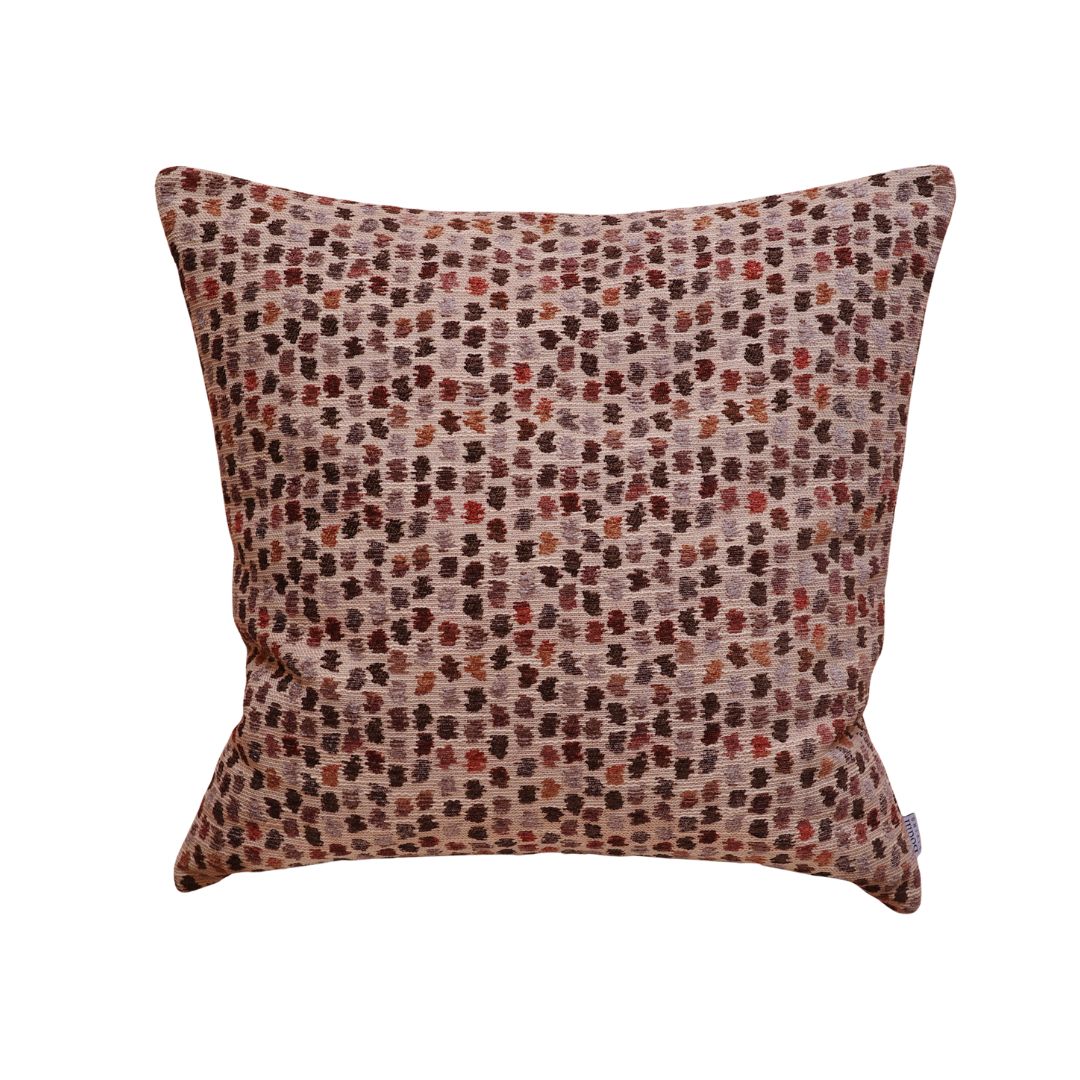 Strokes Woodland Cushion 55×55 cm in warm earthy tones – Bodhi Living