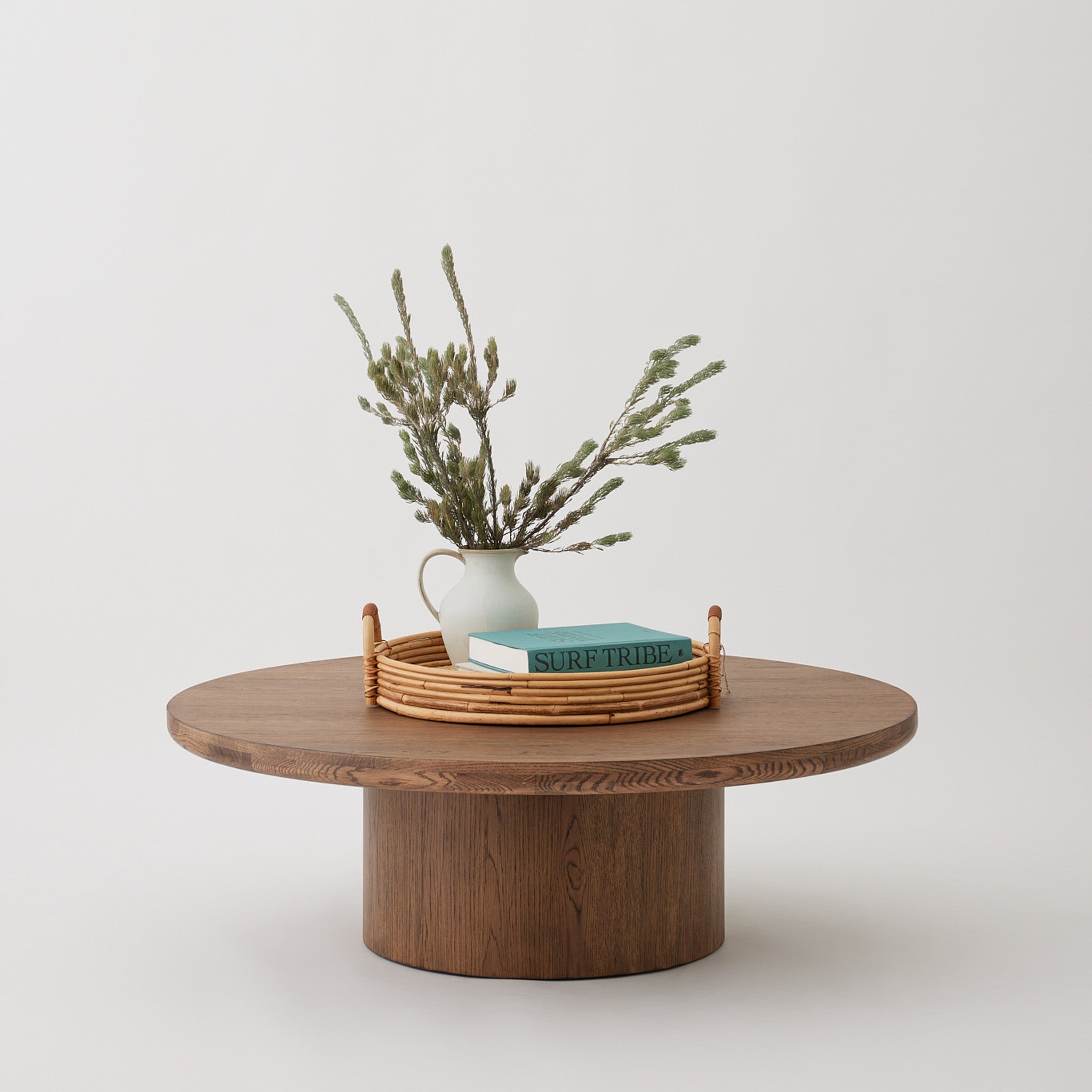 Alta Round Coffee Table – Oak | Bodhi Living