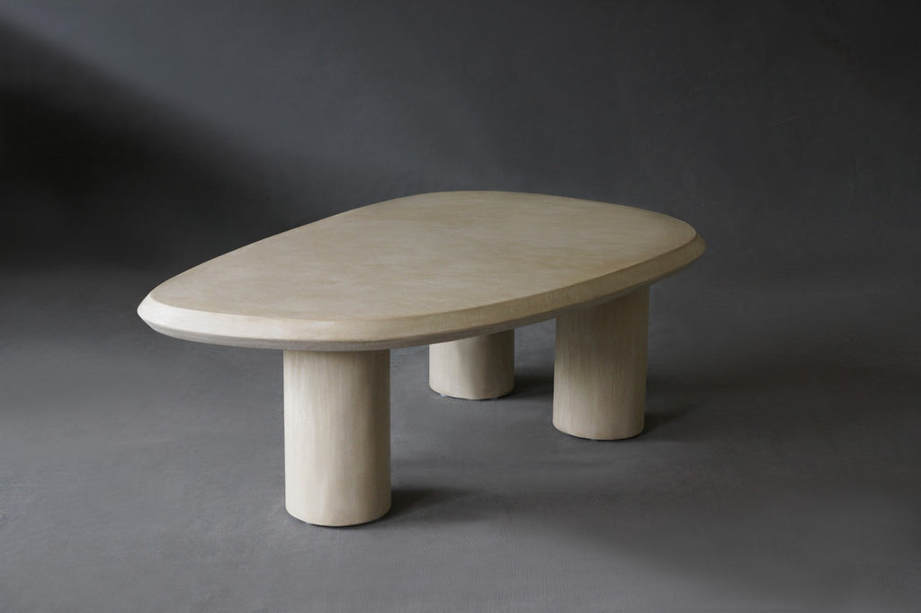 Bean Coffee Table – Organic-Shaped Micro Cement Table| Bodhi Living