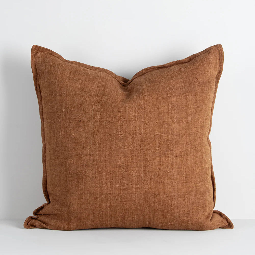 Cassia Cushion Tobacco 55x55cm