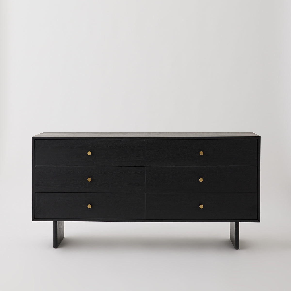 Comma 6-Drawer Sideboard, Oak
