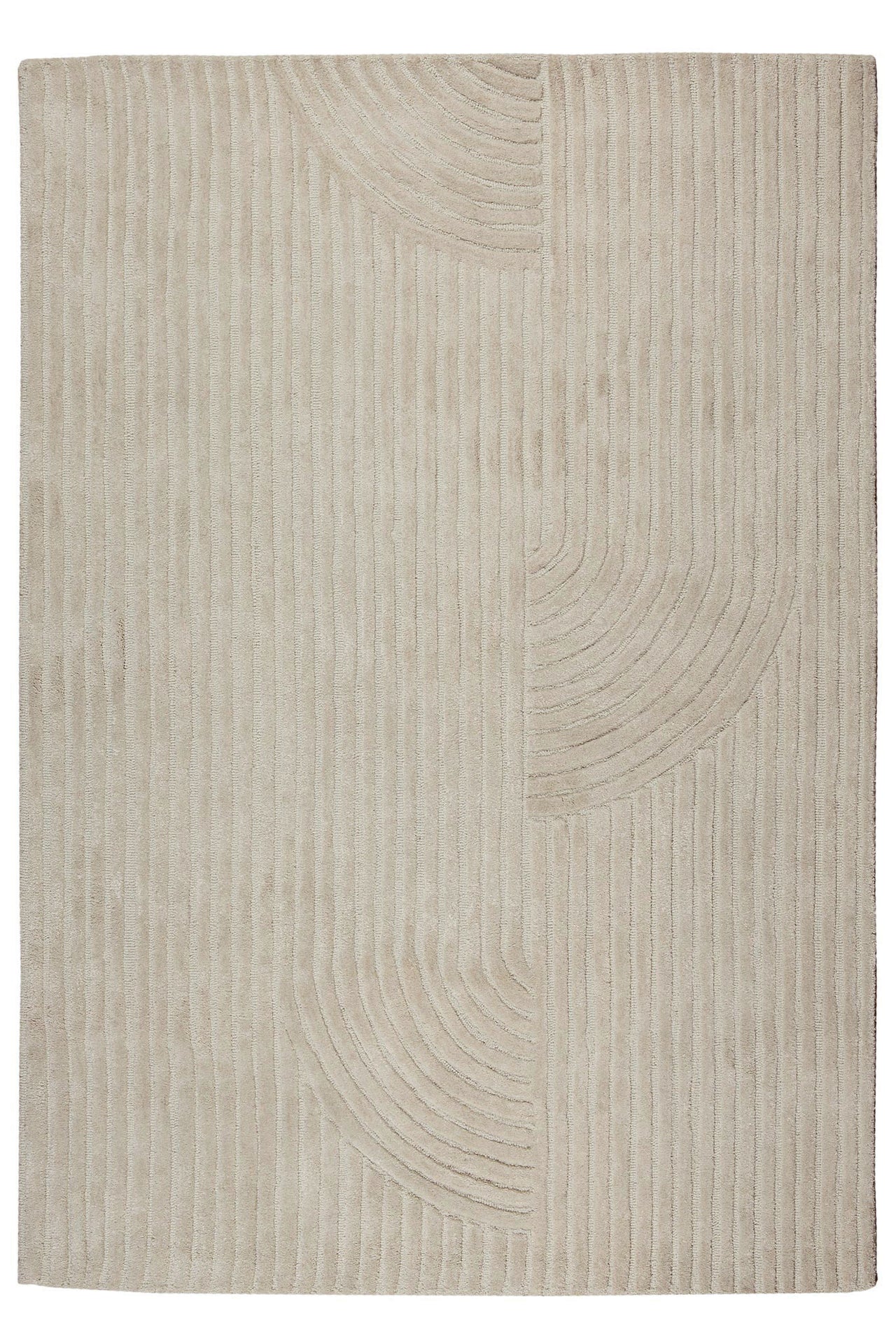 Deco Design Rug Deco Design1 Textured Wool Rug in Steel – Bodhi Living