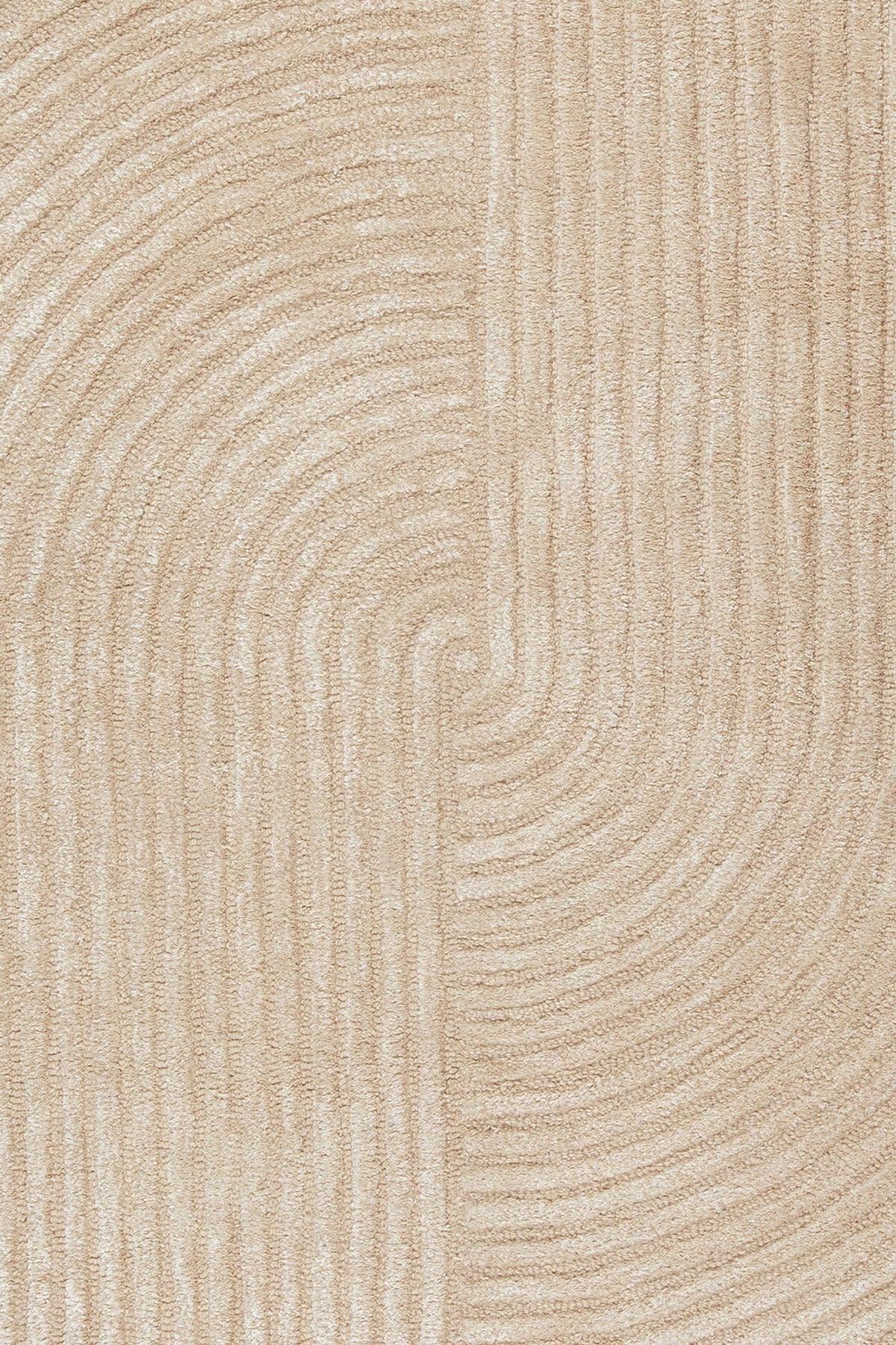 Deco Design2 Textured Wool Rug in Taupe