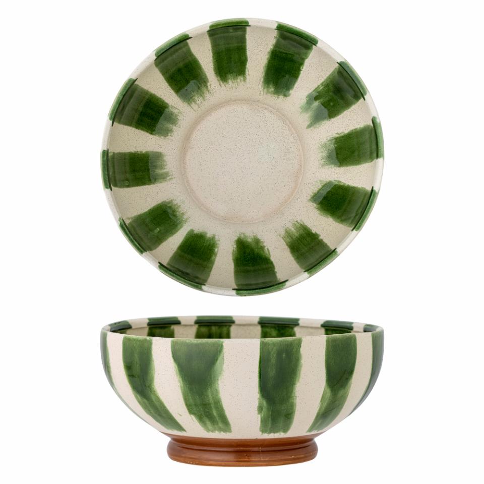 Shakti Bowl, Green, Stoneware