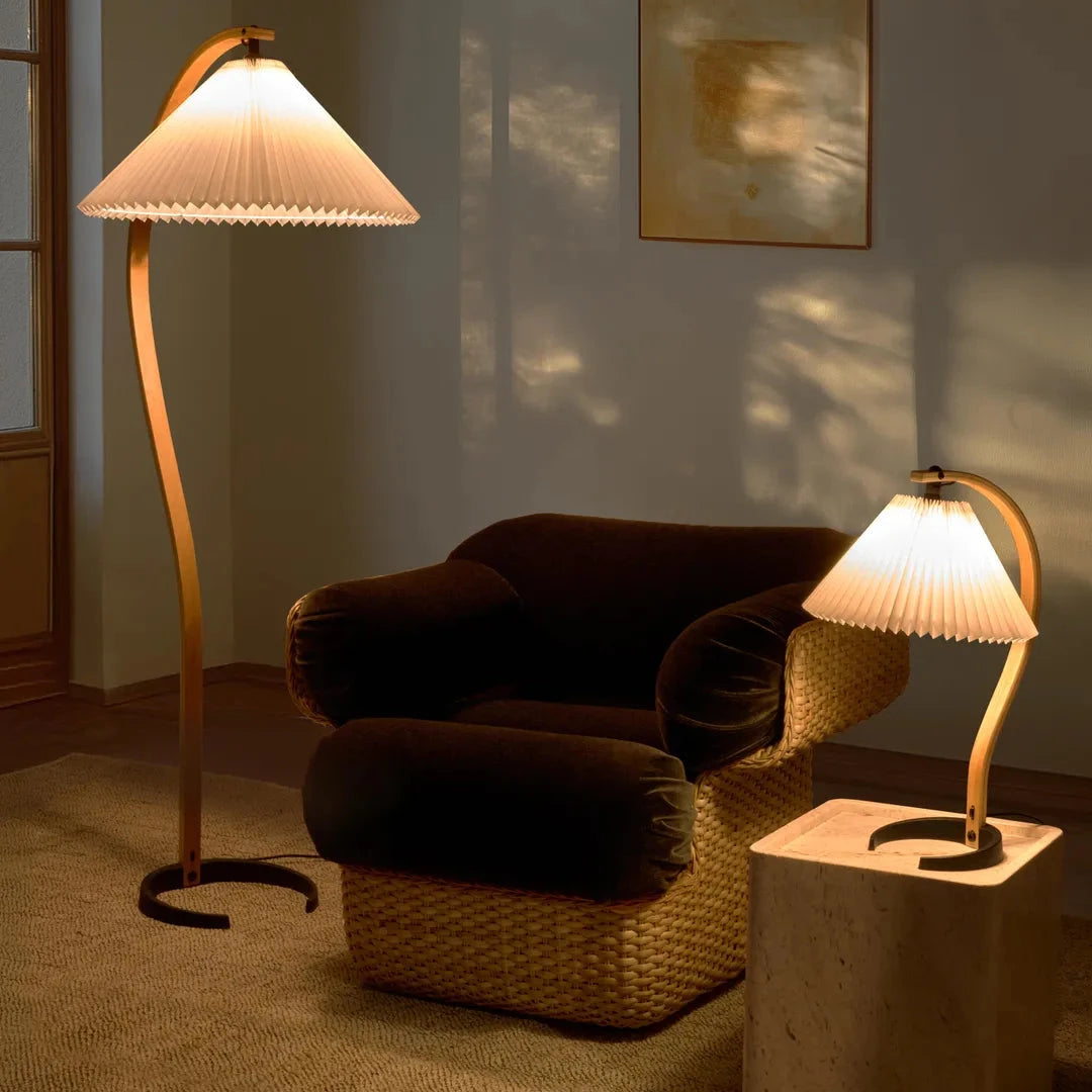 Gubi Timberline floor and table lamp