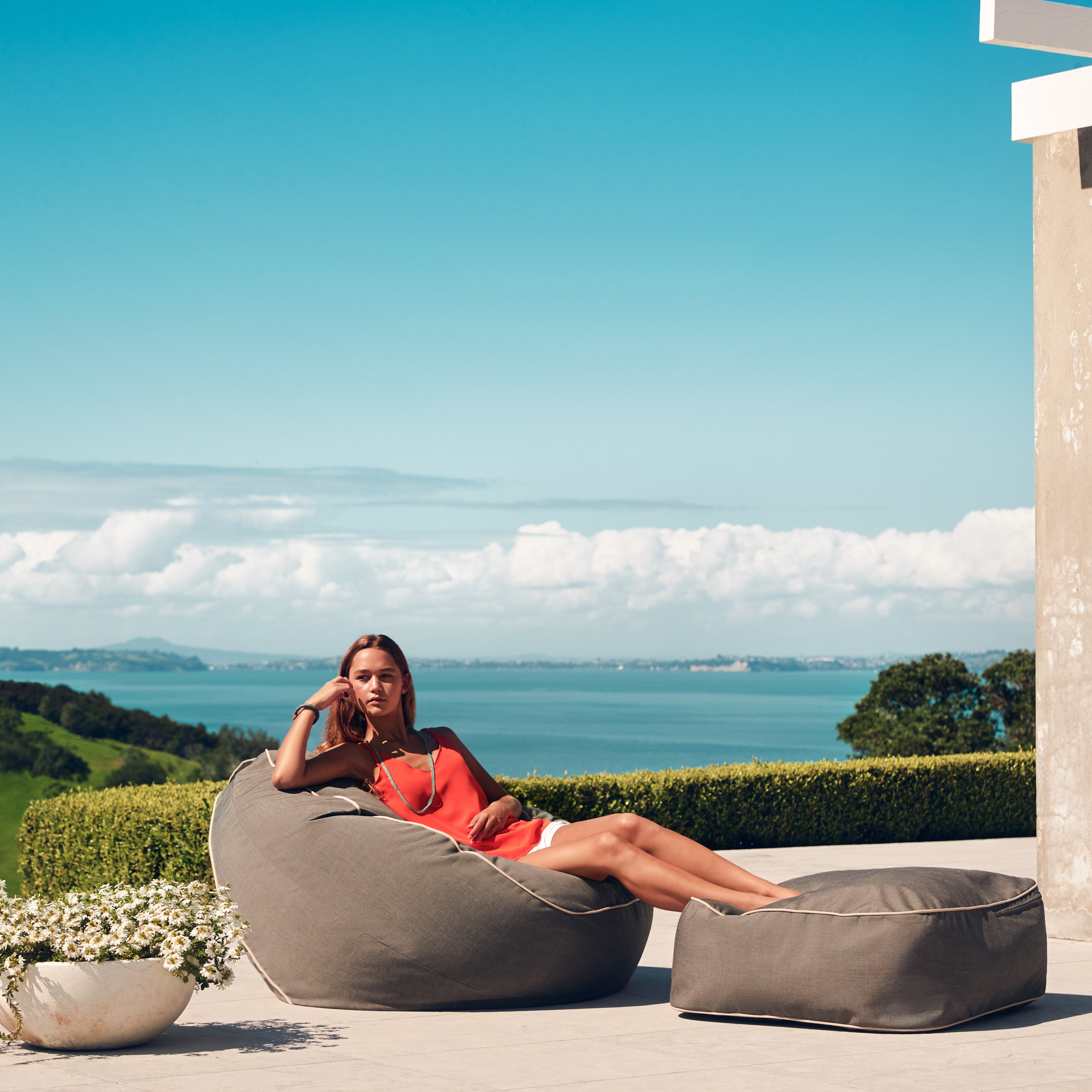 Marine Beanbag - Luxury Outdoor Lounge Chair