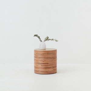 Palma Round Rattan Side Table