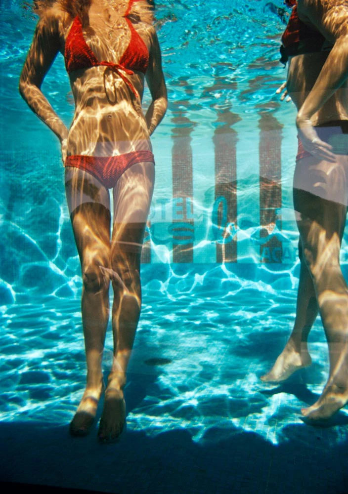 Pool At Las Brisas Print by Slim Aarons