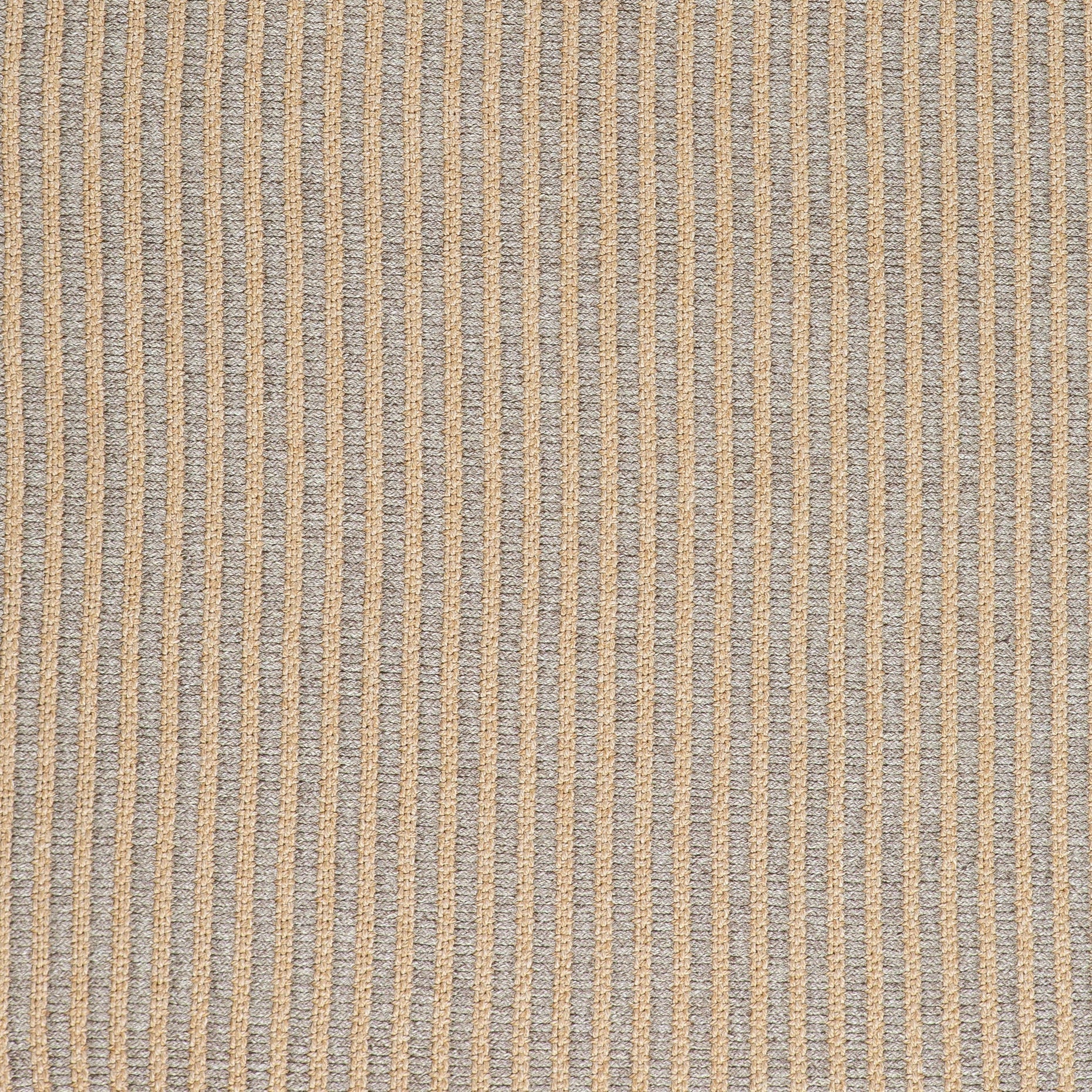 Seasons ribbed grey outdoor rug with beige stripe detail