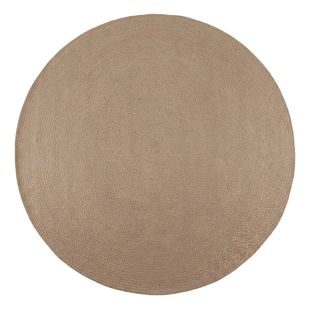 Seasons Stipple Wheat Round Rug, Indoor/Outdoor