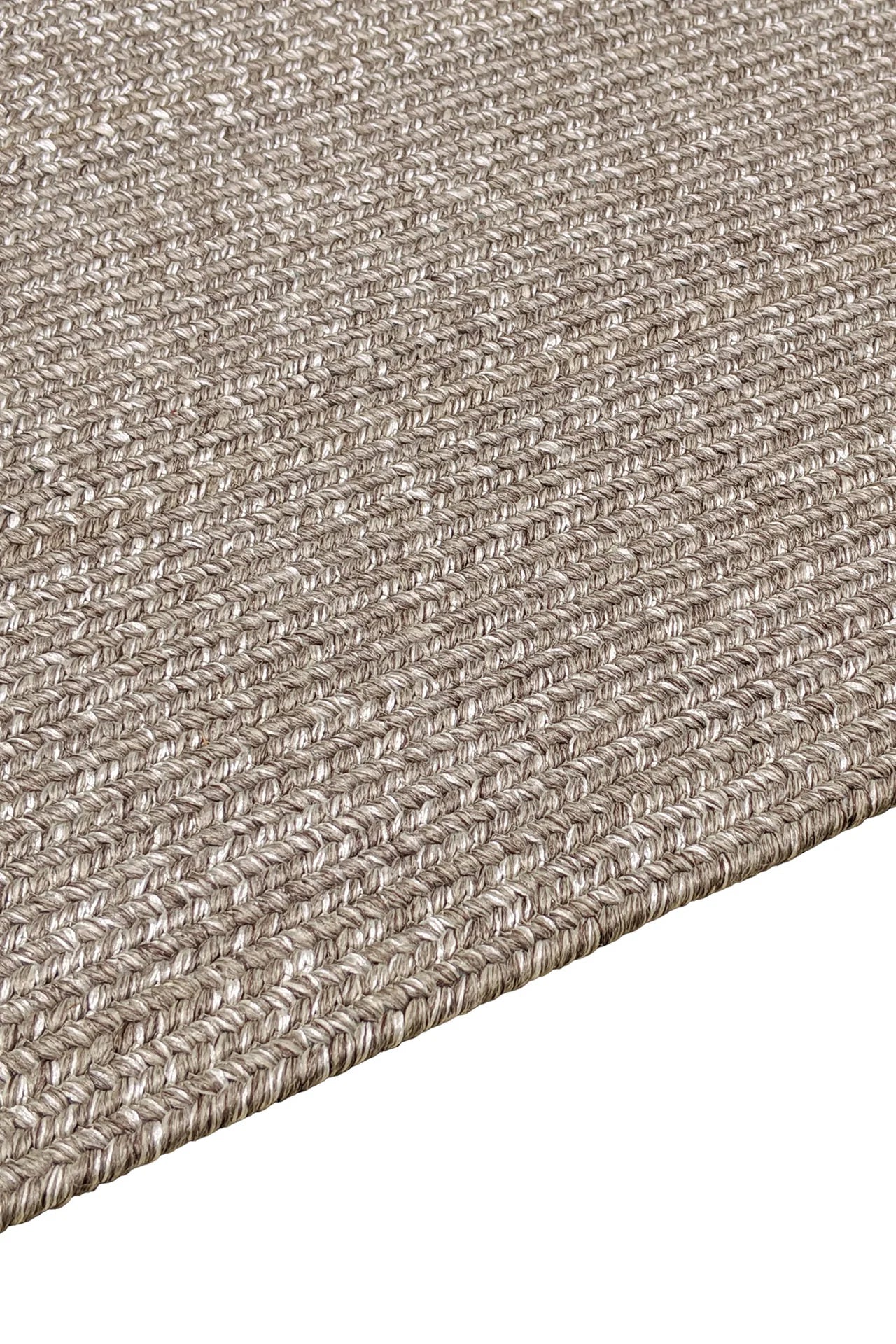 Details Seasons Natural Grey Stripe Rug, Indoor/Outdoor
