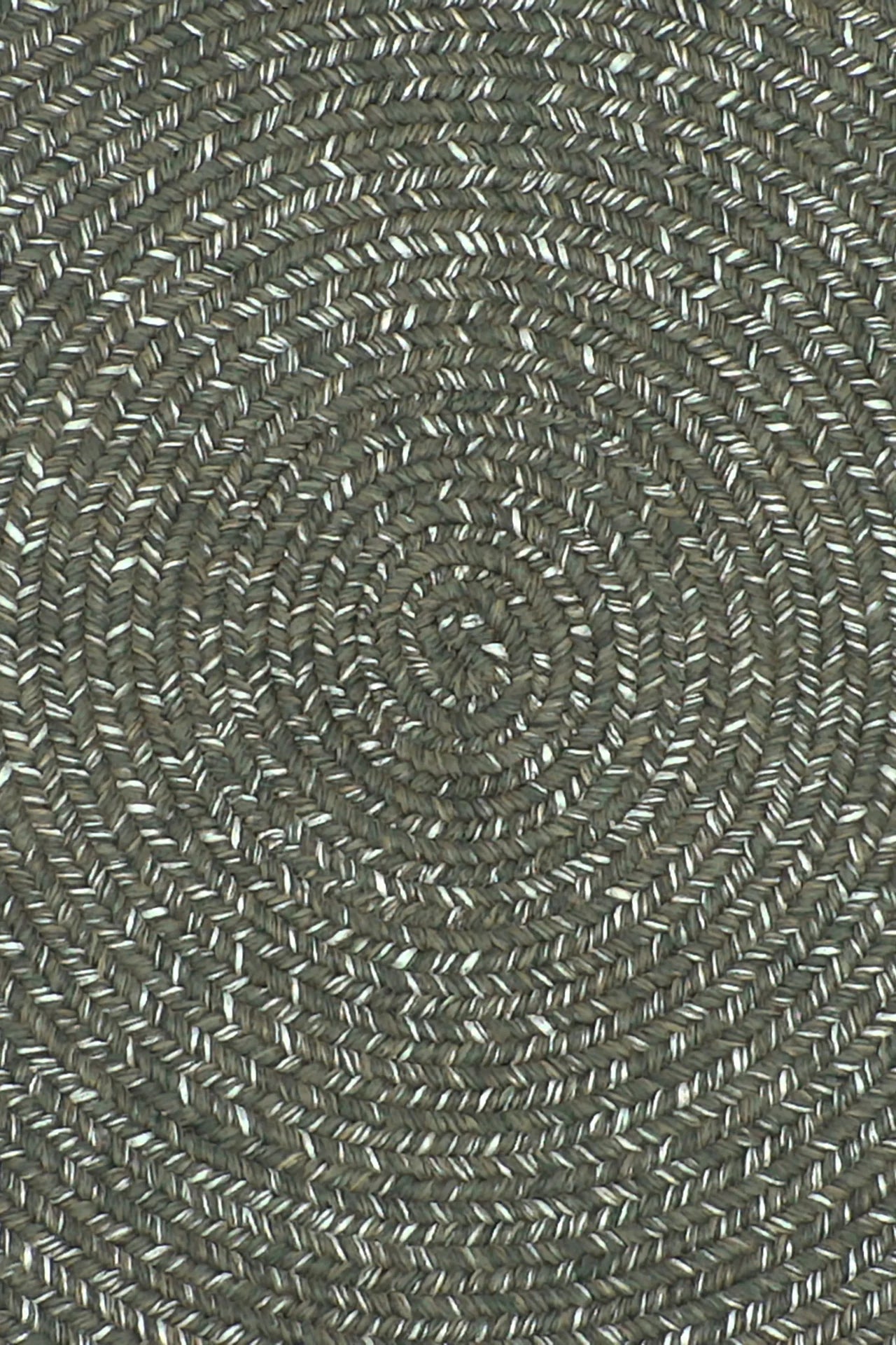 Details Seasons Natural Khaki Stripe Round Rug, Indoor/Outdoor