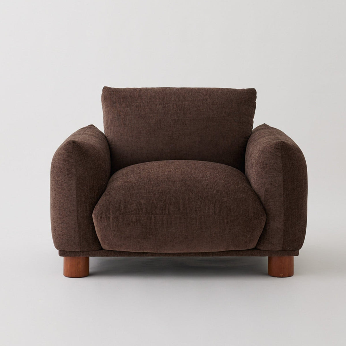 Sumi armchair in Mocha fabric 