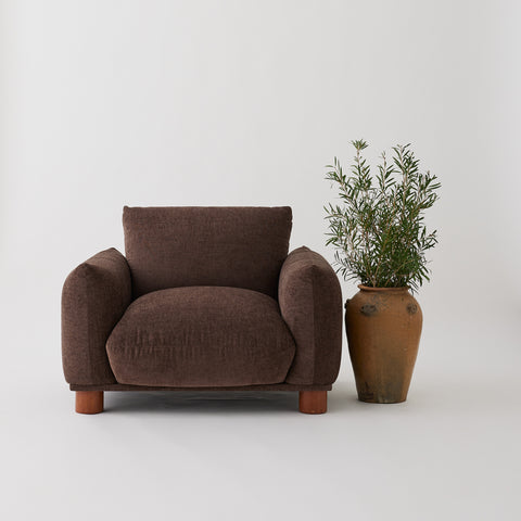 Sumi armchair in Mocha