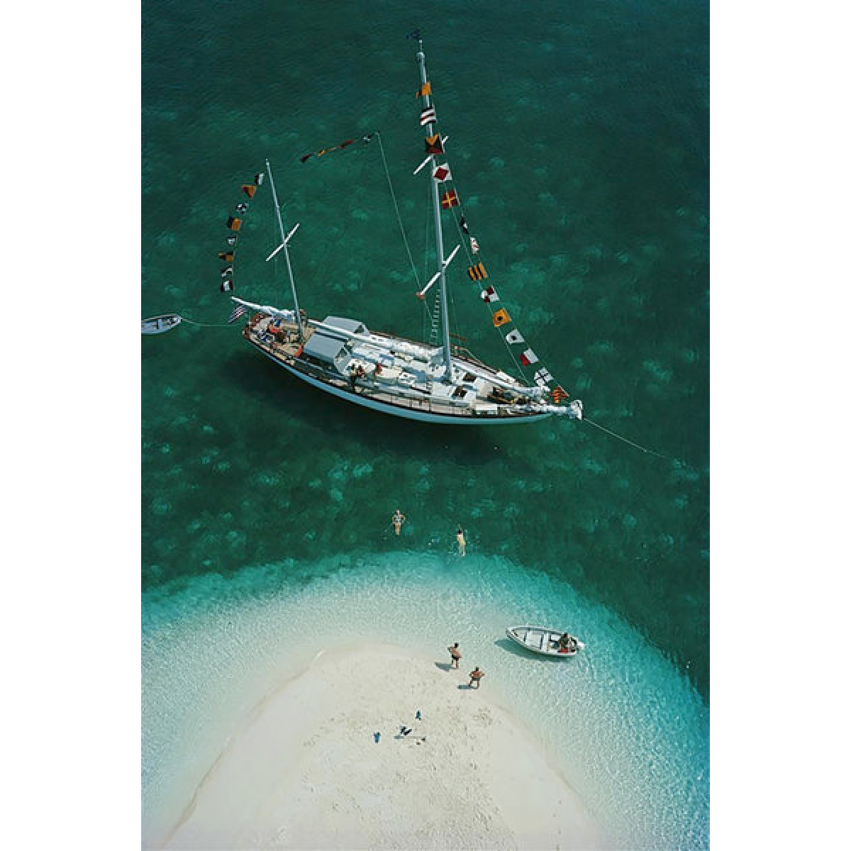 Exuma Holiday Print by Slim Aarons