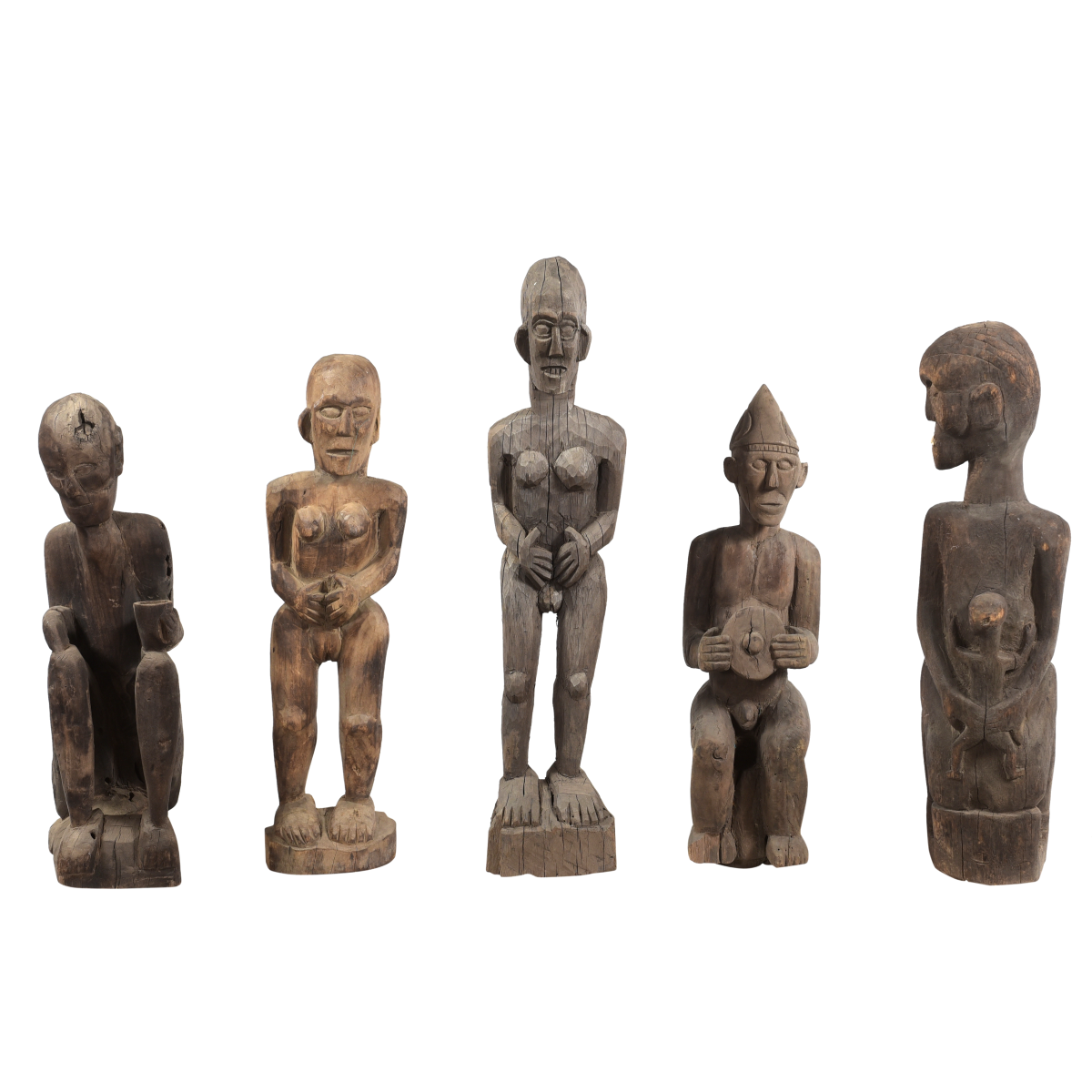 Large Tribal Figures