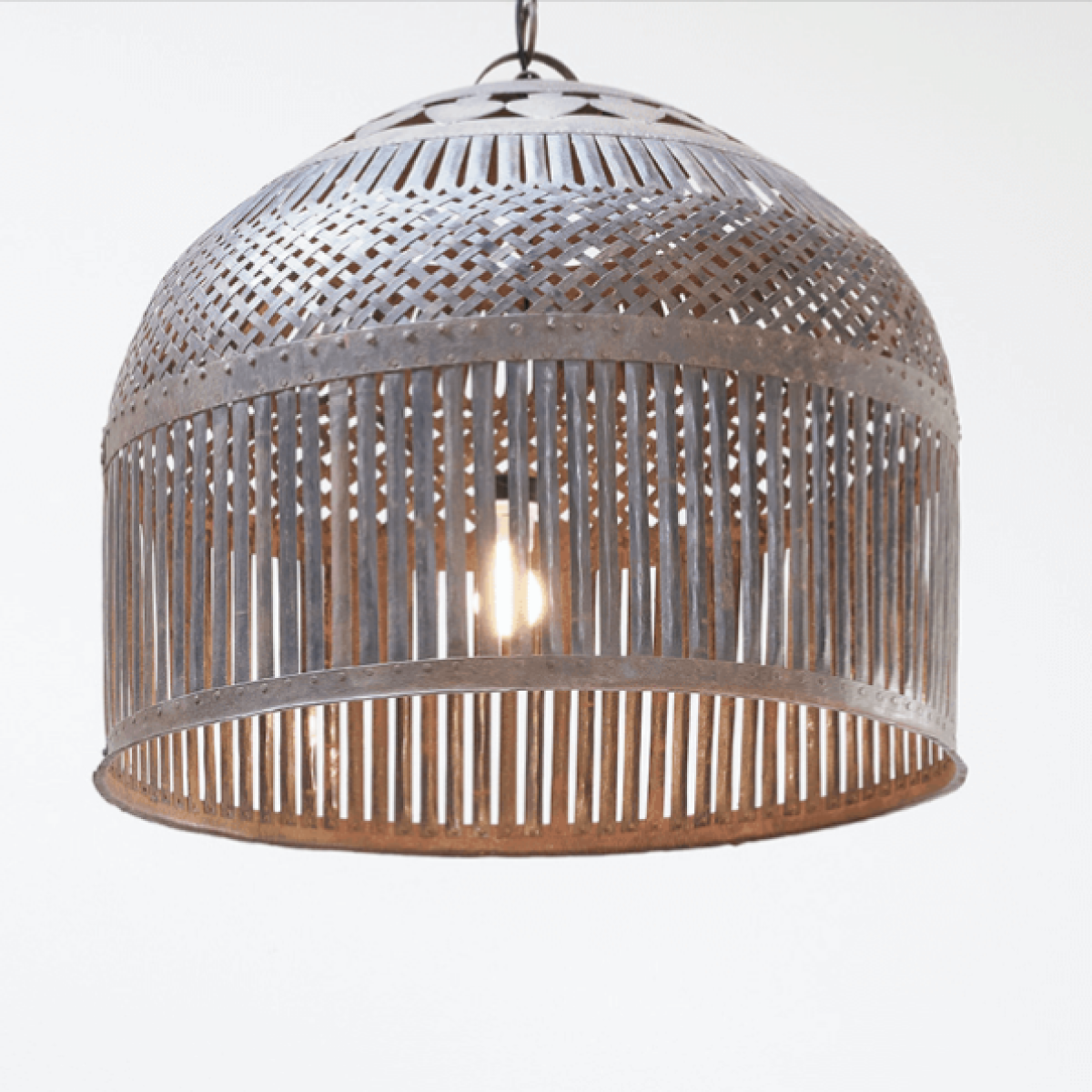 Iron Dome Chandelier