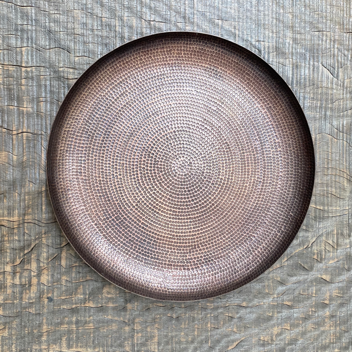Perforated Brass Plate 28cm