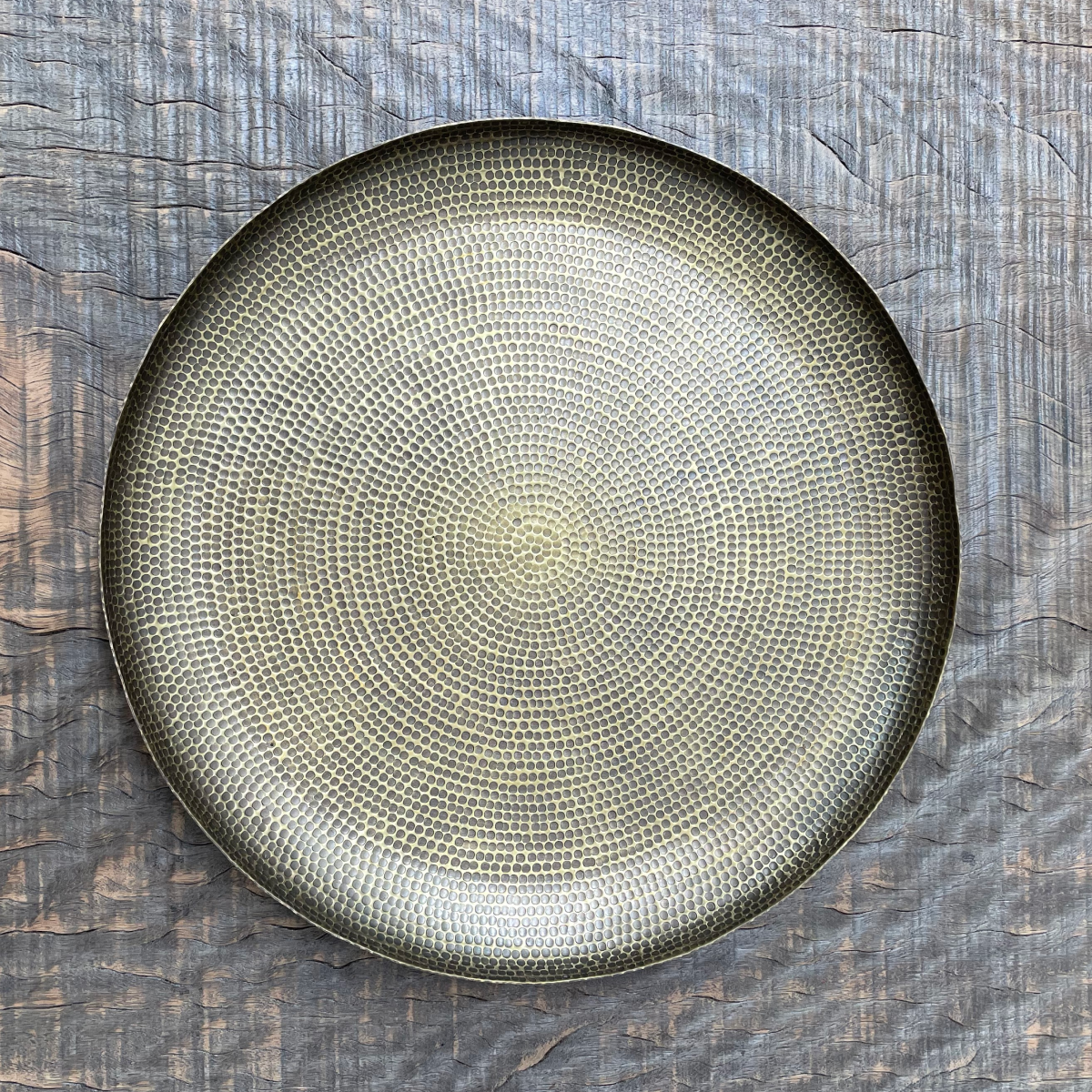 Perforated Copper Plate 28cm