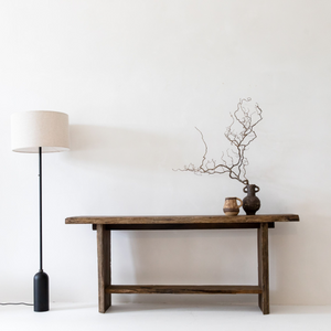 Reclaimed Natural Timber Console